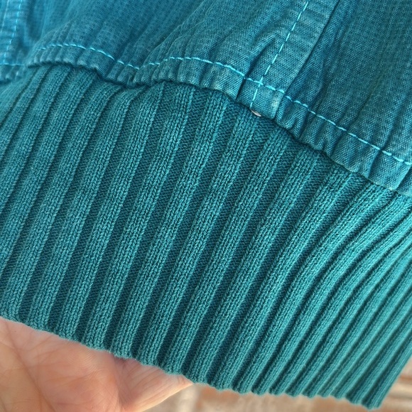 Dougger Teal Corduroy Hooded Jacket with Pocket Detail - Picture 10 of 12